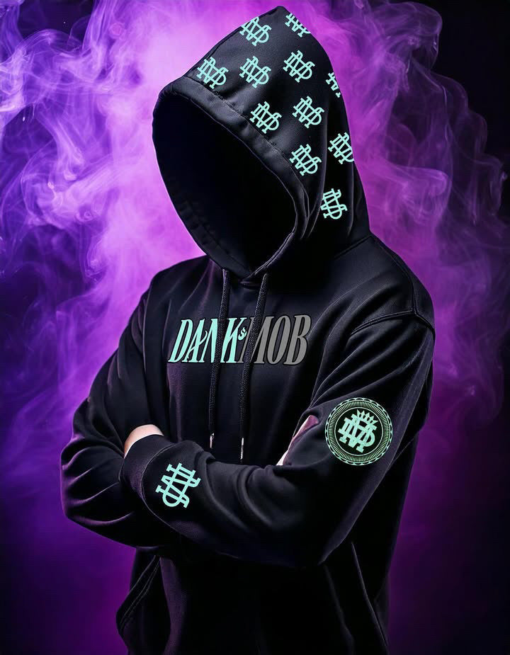 Dank Mob Hoodie - Mint Green