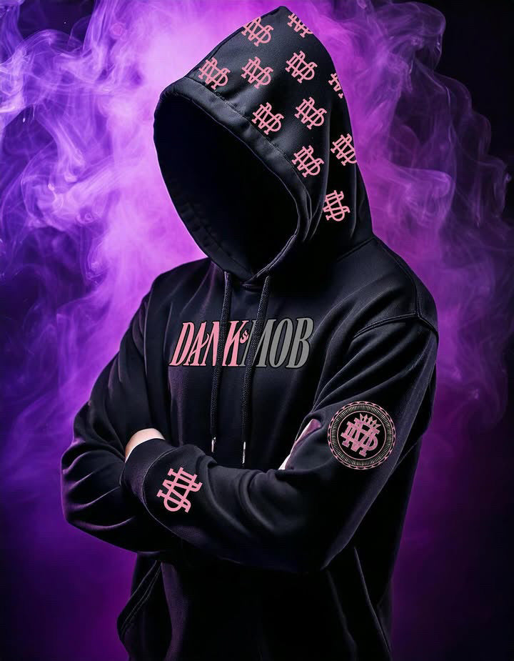 Dank Mob Hoodie - Pink